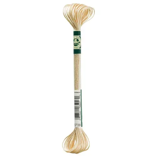 DMC Satin Floss - 739 - Tan, Ultra Very Light