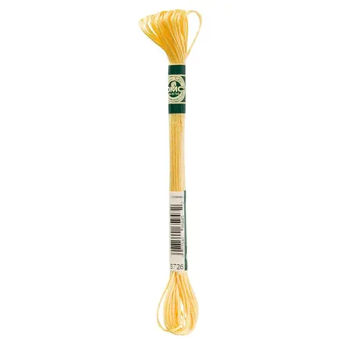DMC Satin Floss - 726 - Topaz, Light