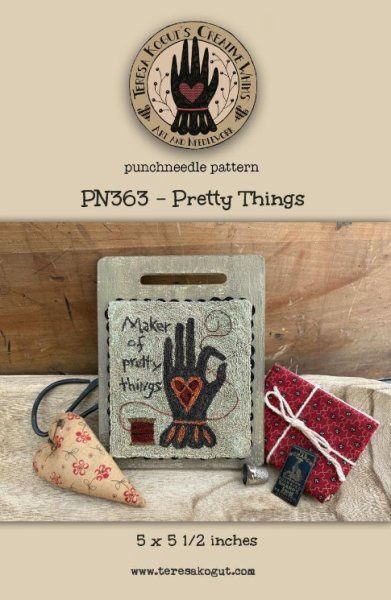 Pretty Things (Punch Needle Pattern)