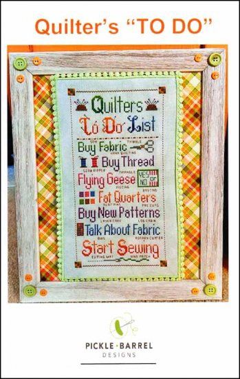 Quilter's "To Do" List