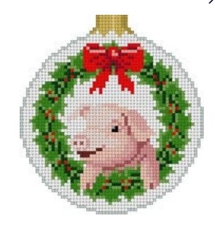 Christmas Pig Round