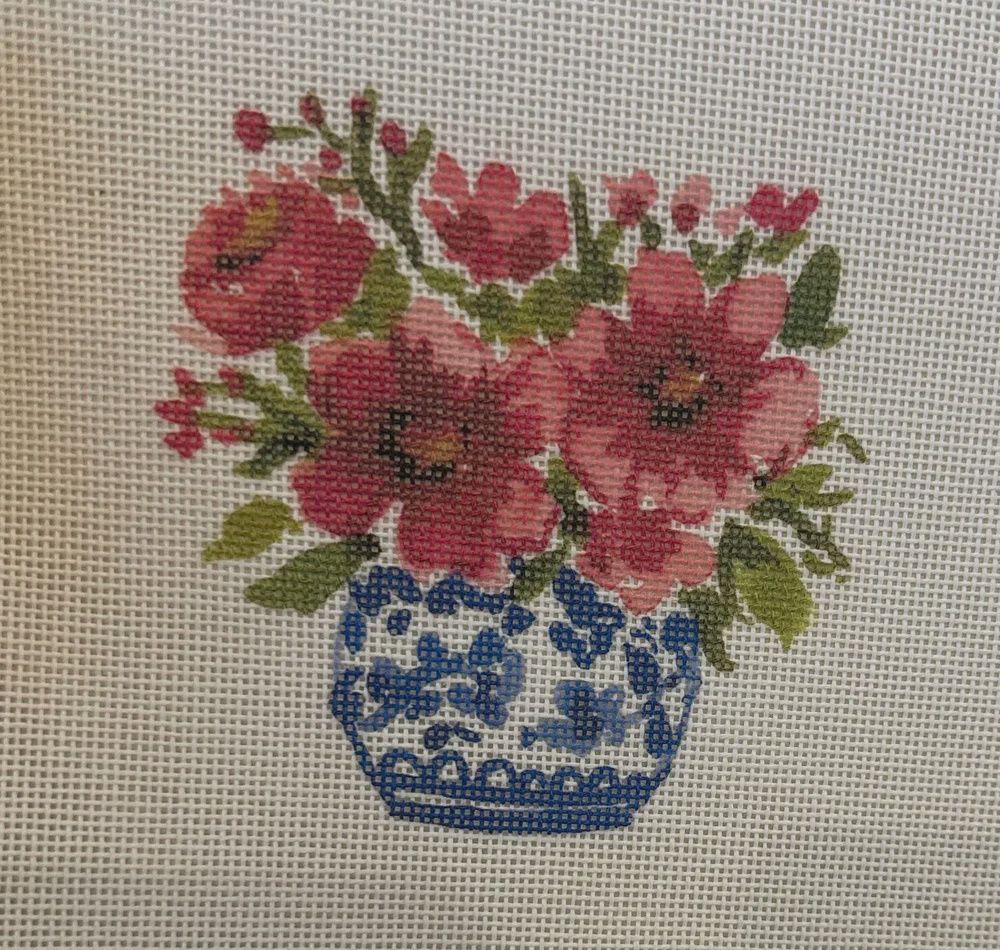 Chinoiserie Pink Flowers