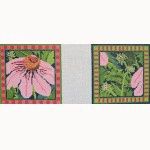 Pink Echinacea Coasters