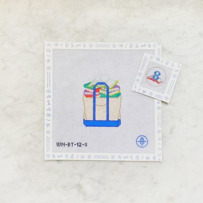Checked Out Books Tote - Day 8