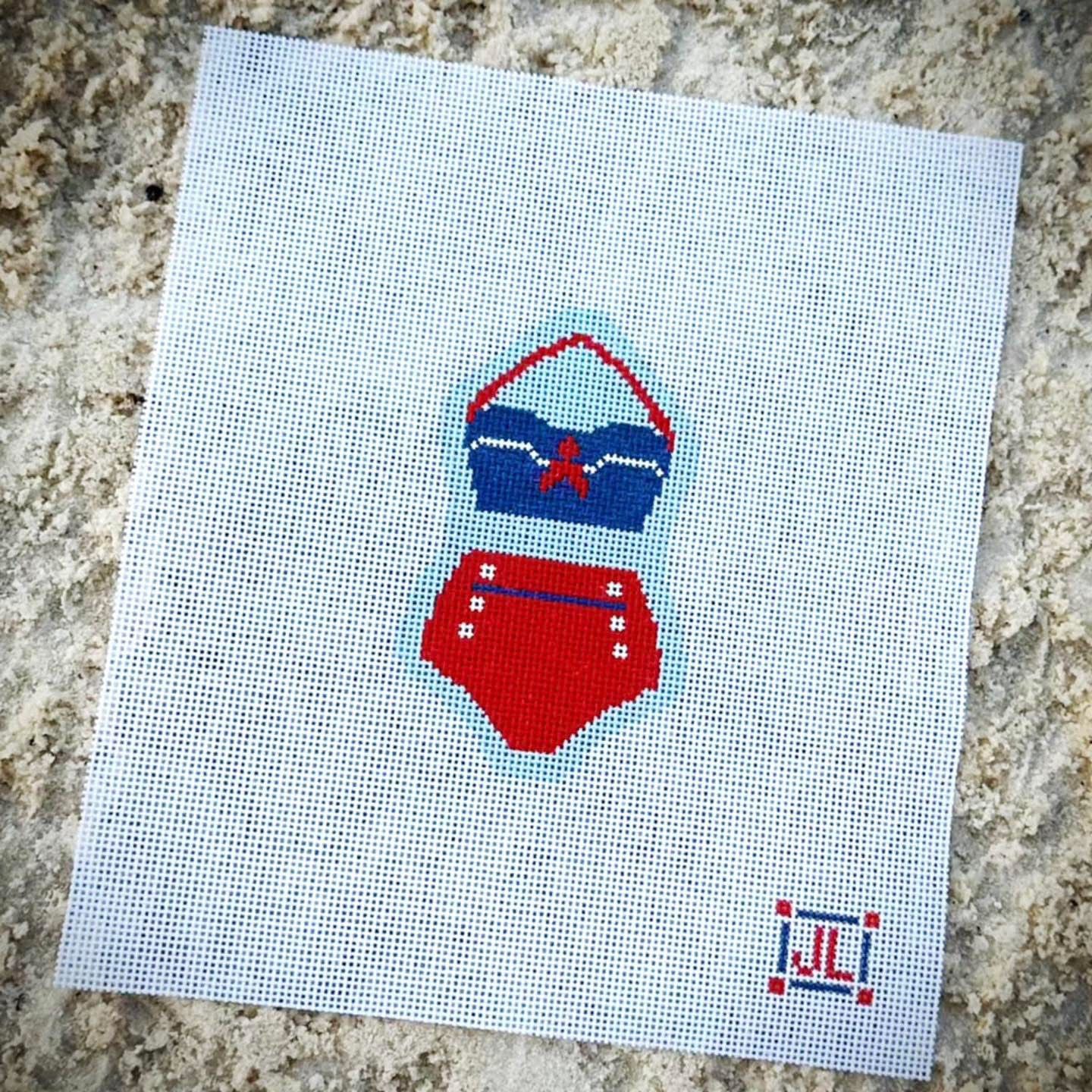 Bathing Suit Series - Red, White &amp; Blue Bikini