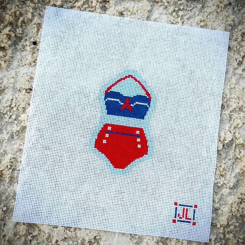 Bathing Suit Series - Red, White &amp; Blue Bikini