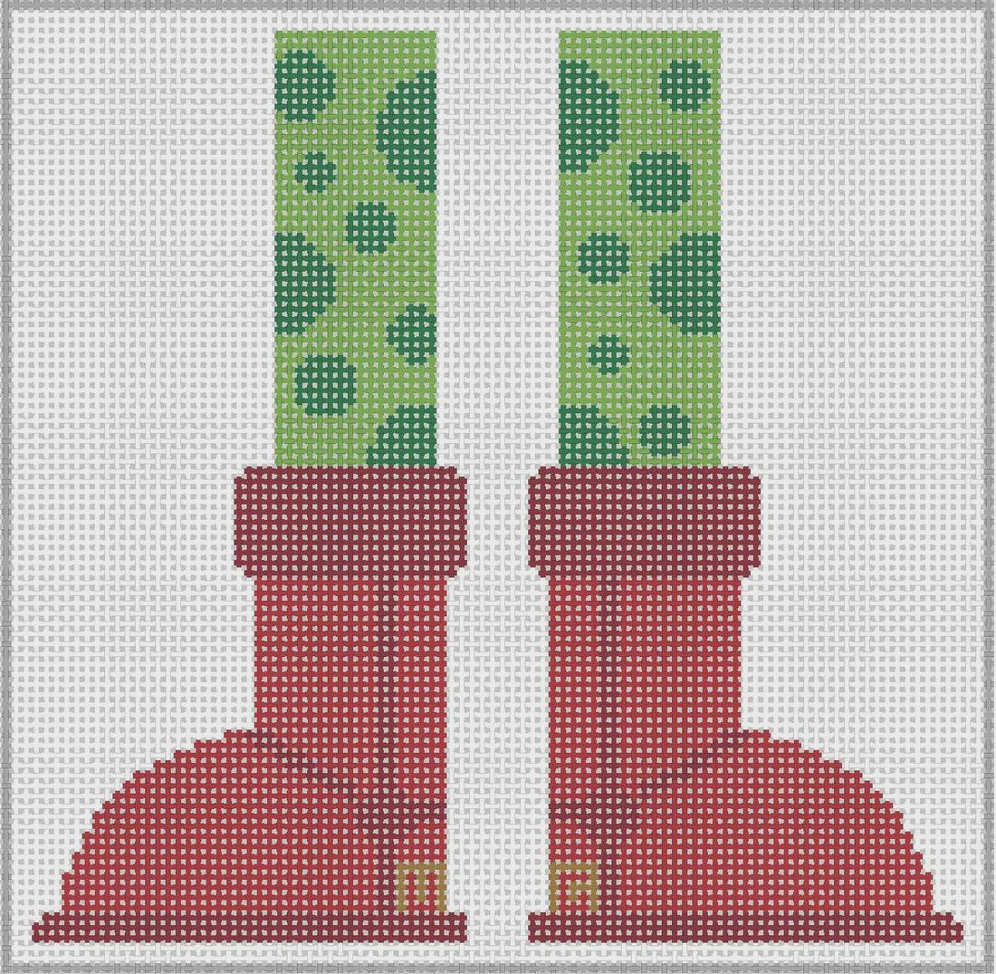 Elf in Boots - Red