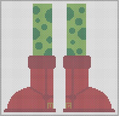 Elf in Boots - Red