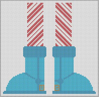 Elf in Boots - Blue