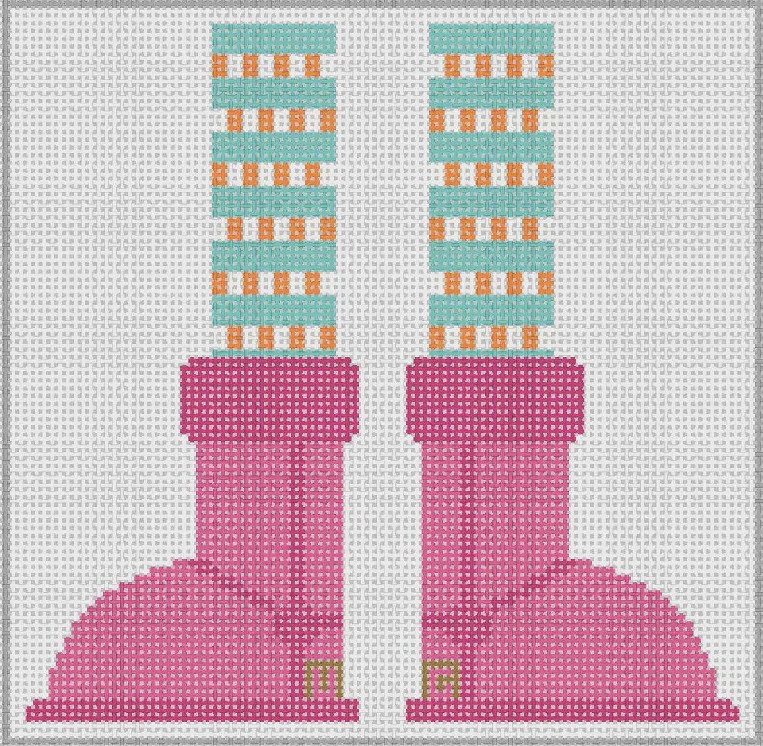 Elf in Boots - Pink