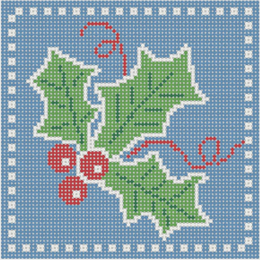 Holly Coaster - Periwinkle