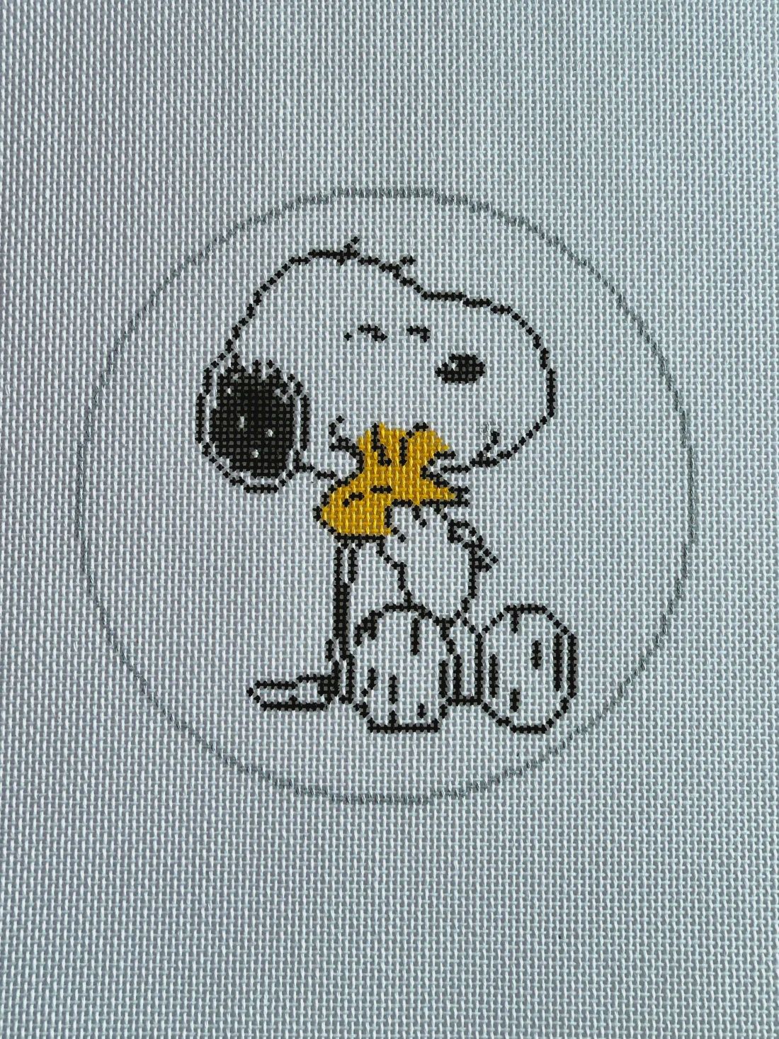 Snoopy Hugging Woodstock