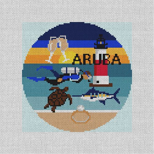 Aruba Ornament