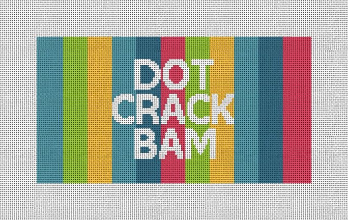 Dot Crack Bam Eyeglass Case