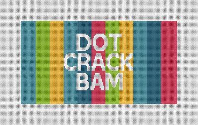 Dot Crack Bam Eyeglass Case