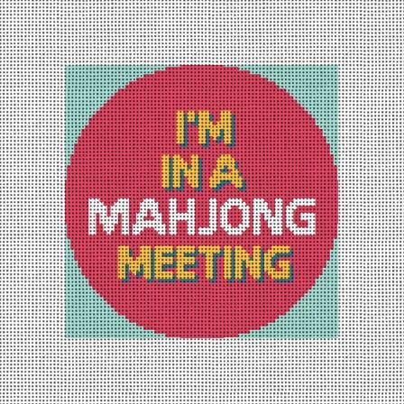 Mahjong Meeting Ornament