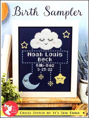 Birth Sampler (It&#39;s Sew Emma)