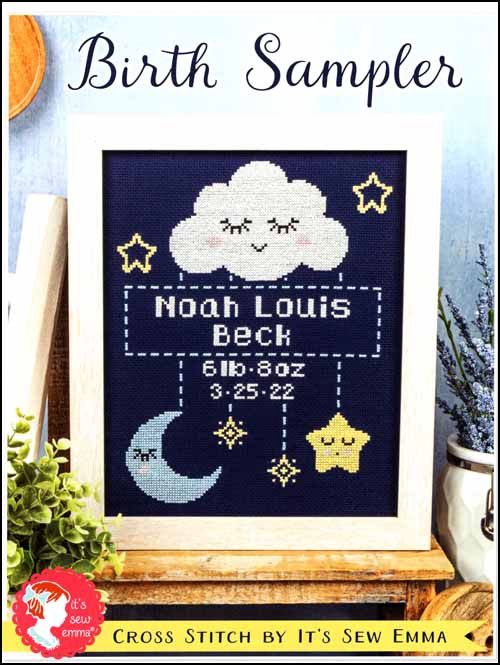 Birth Sampler (It&#39;s Sew Emma)