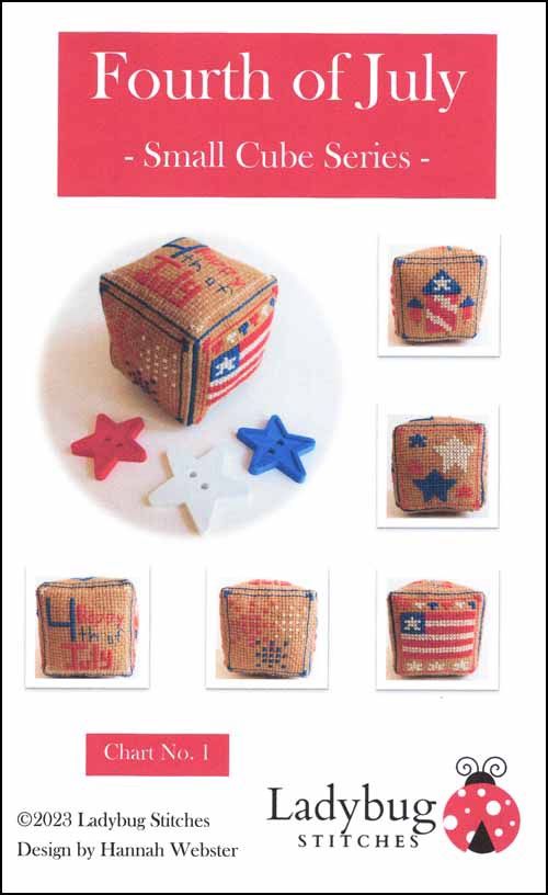 Small Cube Series - Fourth of July
