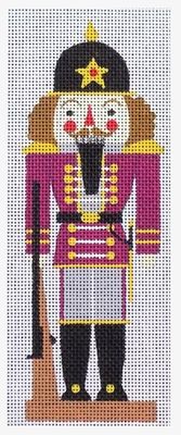 Burgandy Nutcracker
