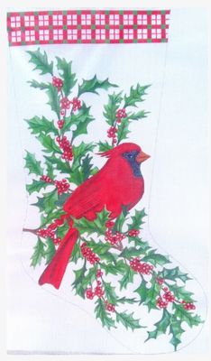 Cardinal Stocking