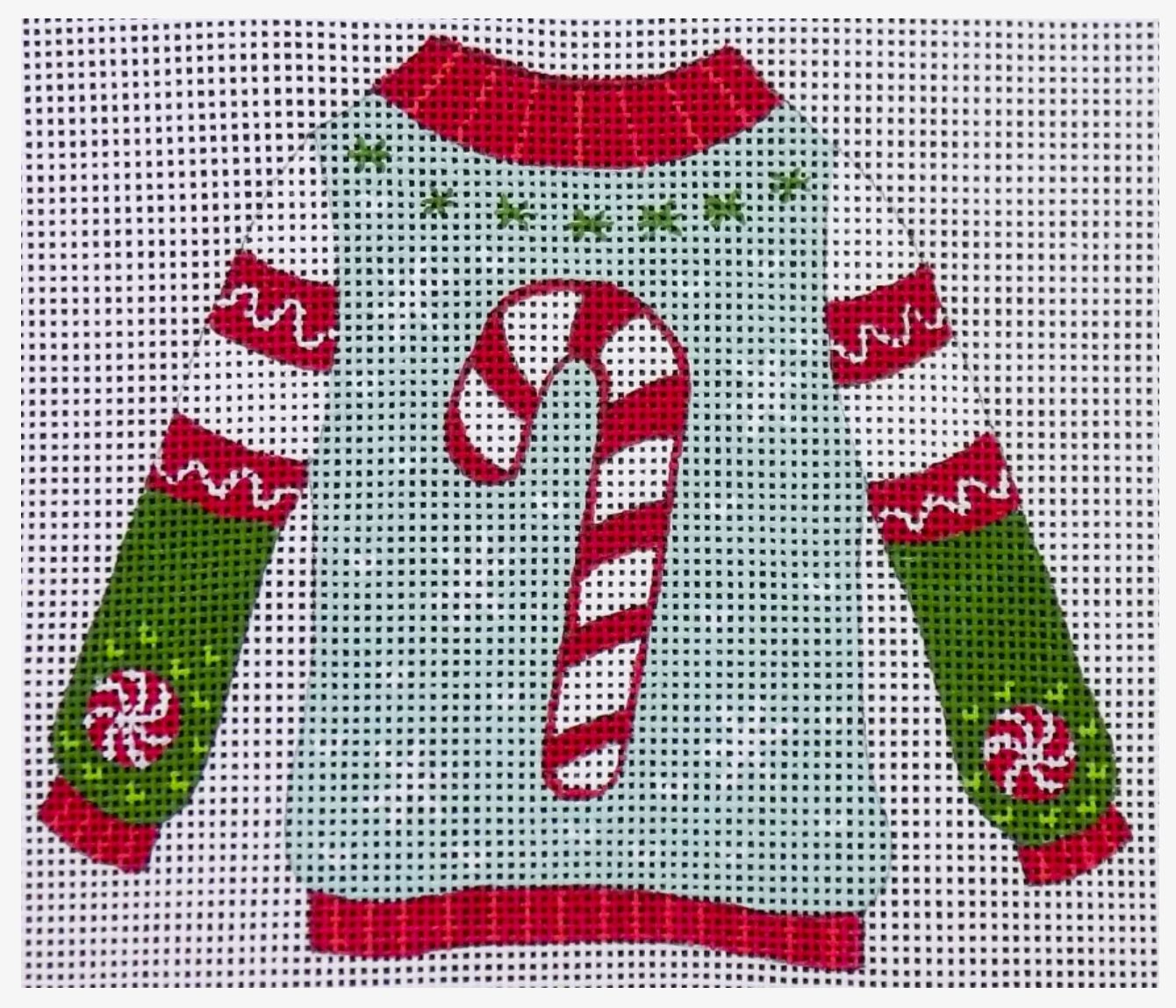 Candy Cane Sweater