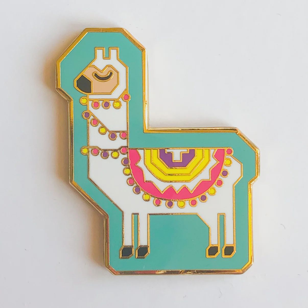 Llama Needle Minder - Turquoise