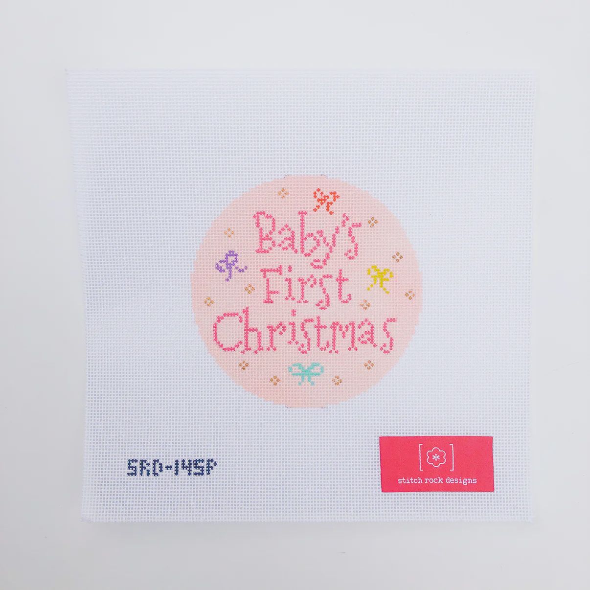 Baby&#39;s First Christmas - Pink