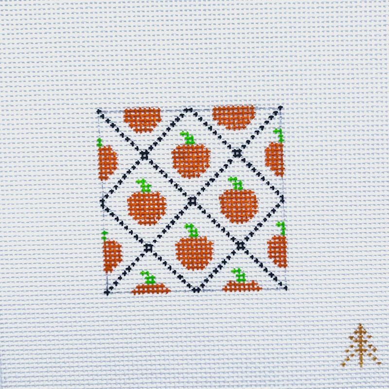 Diamond Pumpkins Flag Insert