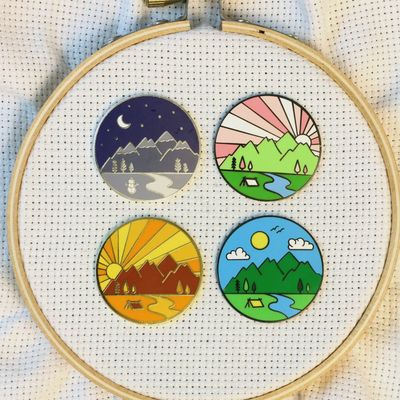 Four Seasons Needle Minders - Set of 4