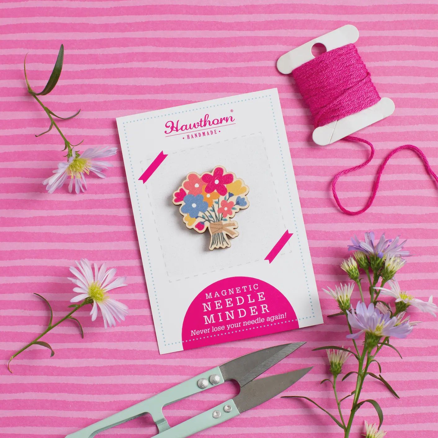 Flower Posy Needle Minder