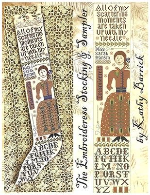 Embroideress Stocking &amp; Sampler