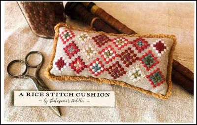 A Rice Stitch Cushion