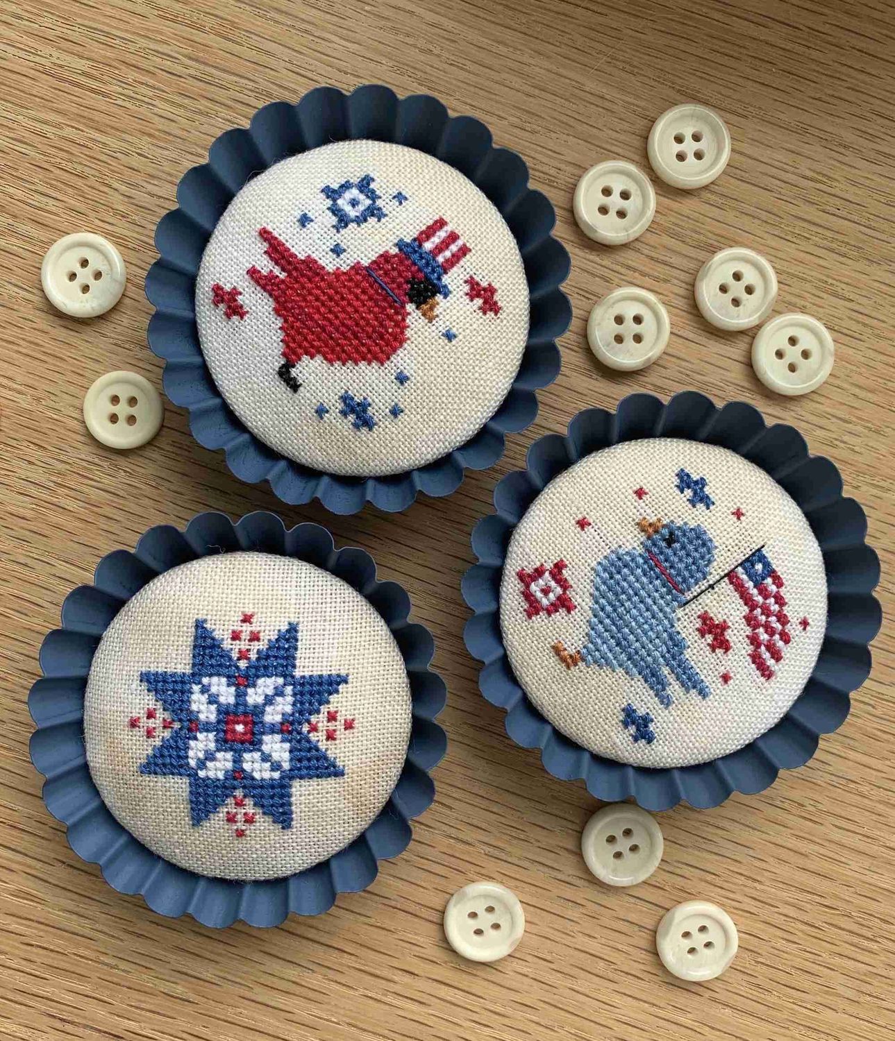 Patriotic Tart Tins