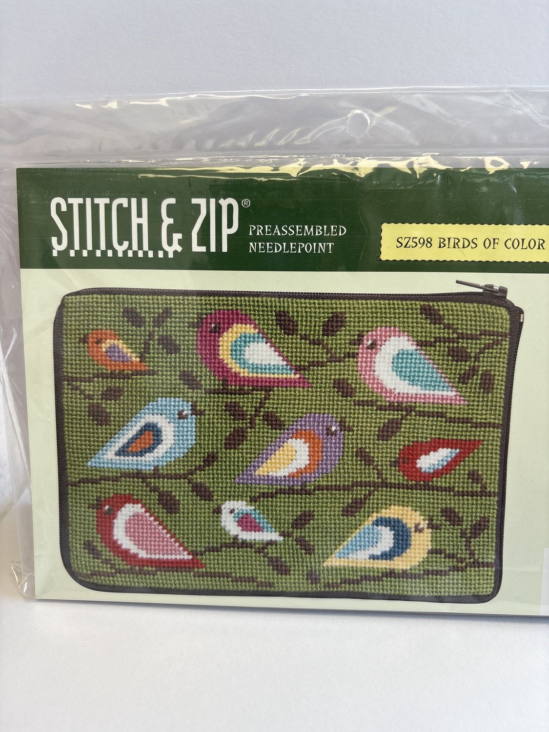 Birds of Color - Purse/Cosmetic Case