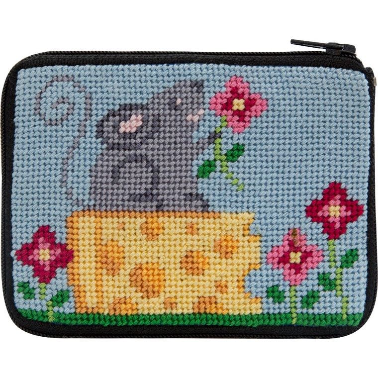 Mouse &amp; Cheese - Credit Card/Coin Purse