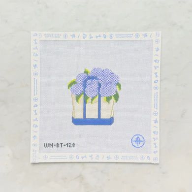 Blooming Hydrangeas Tote - Purple