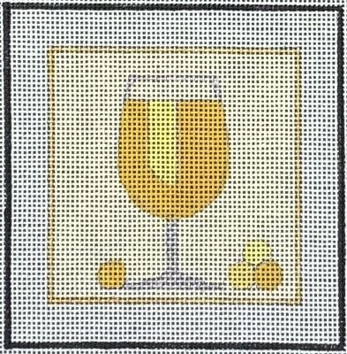 WHITE WINE 4" SQUARE