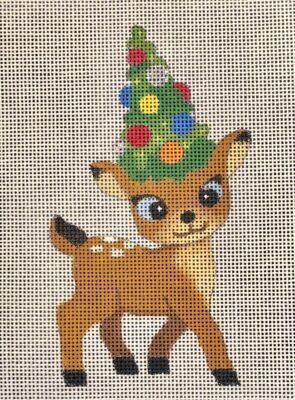 Mini Reindeer with Tree