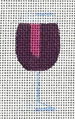 Mini Red Wine Charm