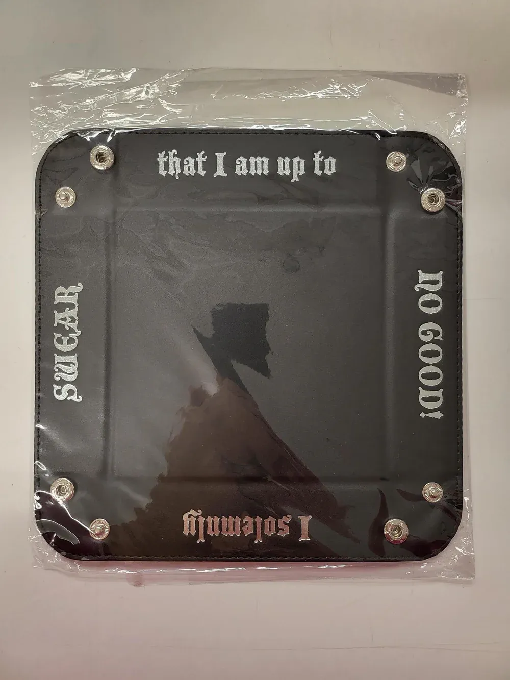 Trunk Show Snap Tray - I Solemnly Swear - Black