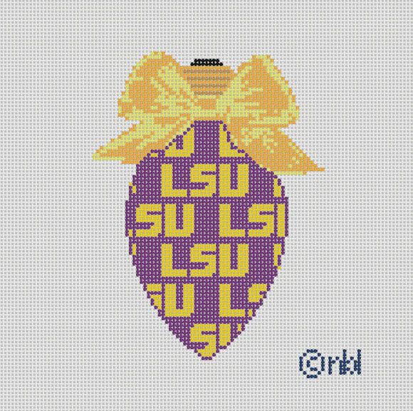 LSU on repeat Bow Light Bulb