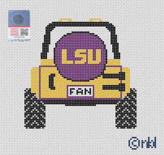 LSU Jeep