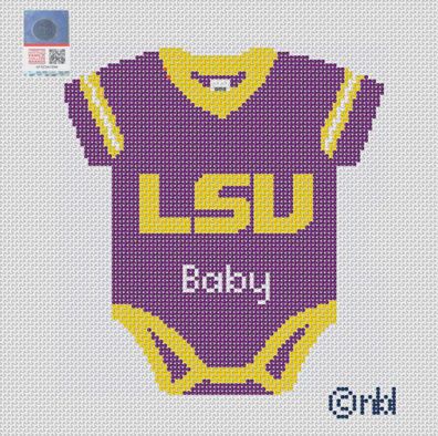LSU Baby Onesie