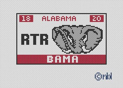 Alabama License Purse Insert