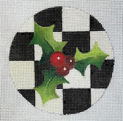 Checked Christmas Ornament