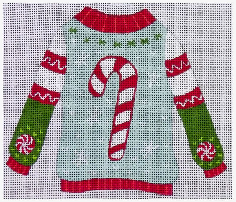 Candy Cane Sweater