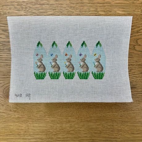 Bunnies and Butterflies - 3D Stand-up Egg