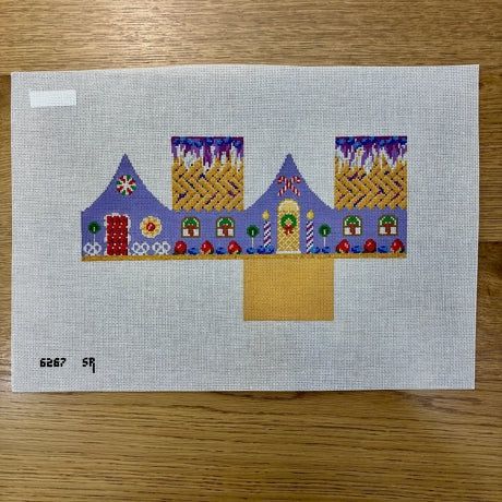 Blueberry Pie - 3D Gingerbread House