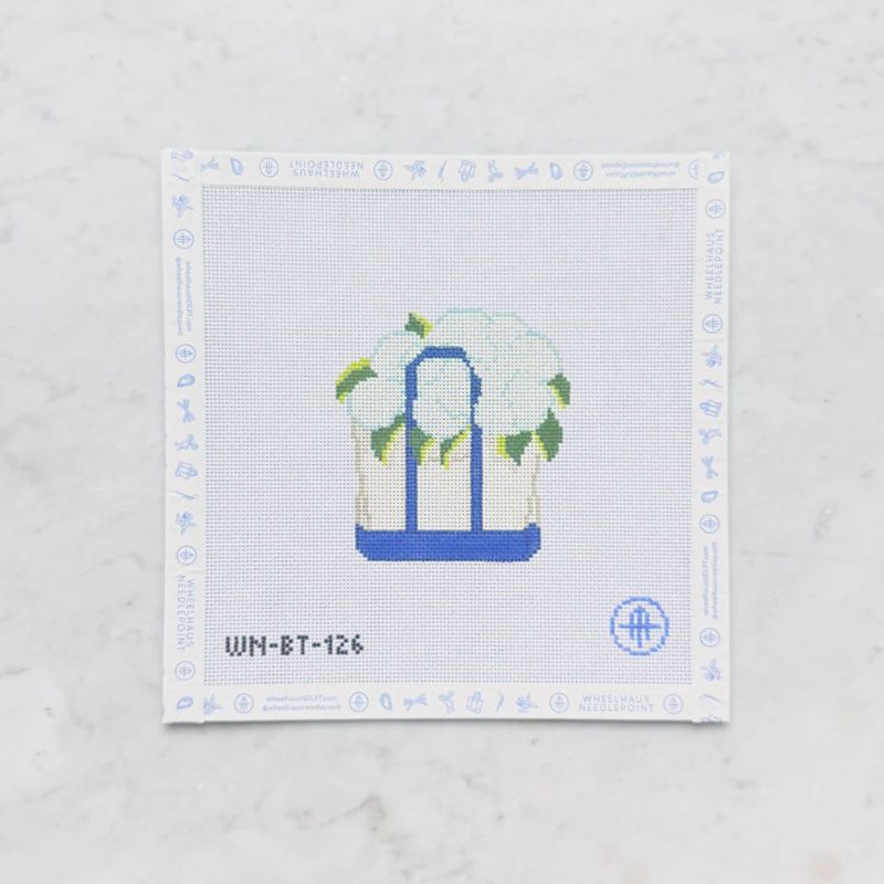 Blooming Hydrangeas Tote - White